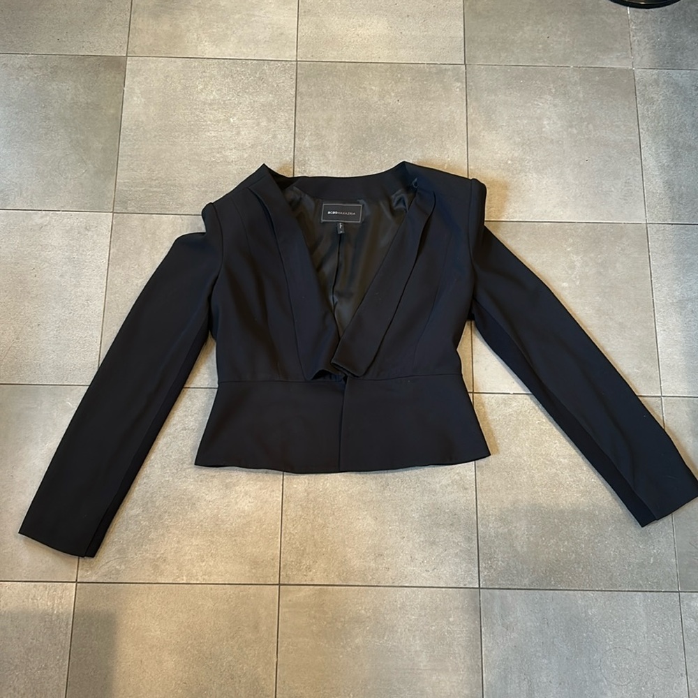 BCBGMAXAZRIA Black Jacket/ Blazer